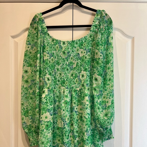 Steve Madden Color Me Lucky Dress in Basil - Picture 7 of 7